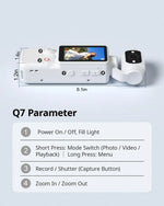 Portable Digital Camera for Travel Vlogging